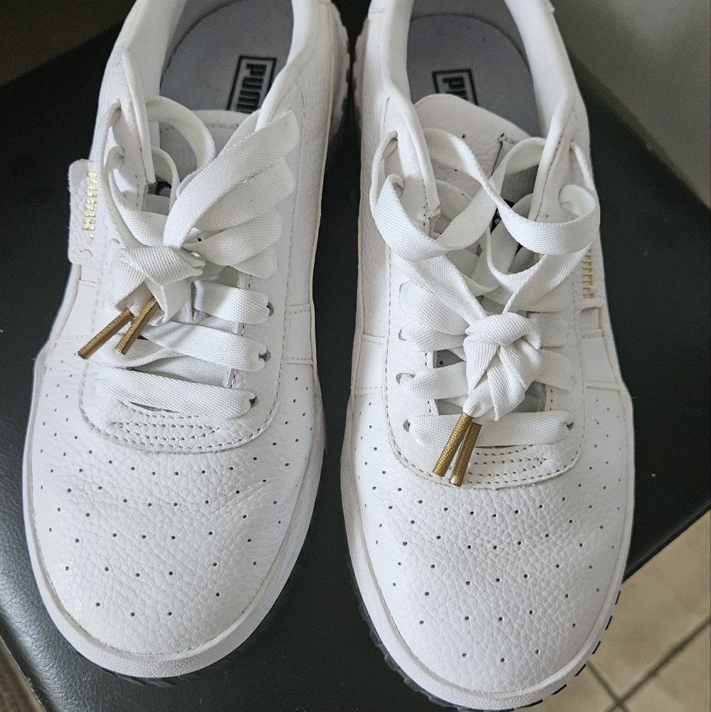 PUMA Cali White Sneakers